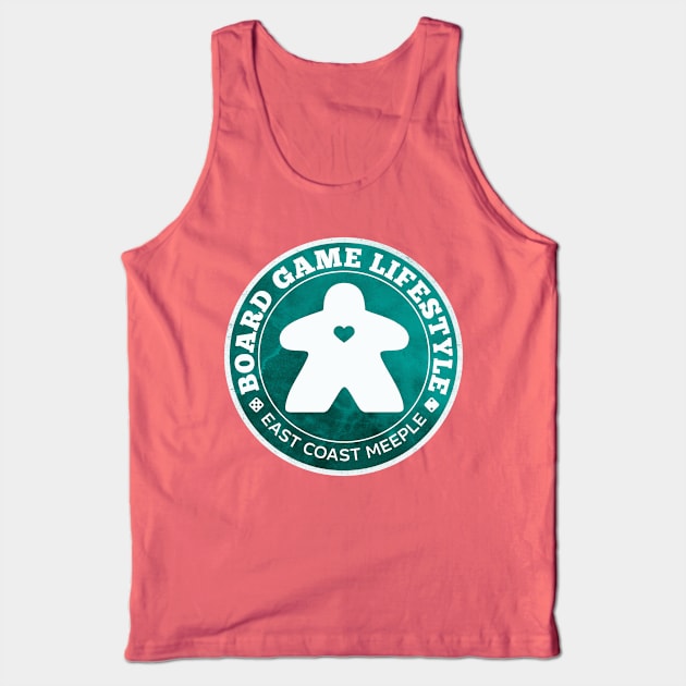 Board Game Lifestyle (Green) Tank Top by east coast meeple